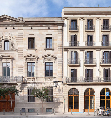 Projecte de rehabilitació important del qual destaca el palauet d'estil neoclàssic construït per l'arquitecte Joan Martorell i Montells.